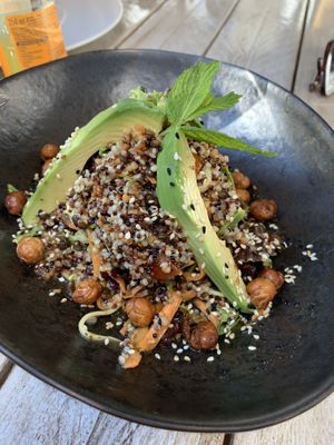3 coloured quinoa salad  at Yard of Taste in Zakynthos
