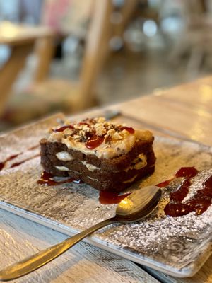 Daily dessert at Yard of Taste in Zakynthos