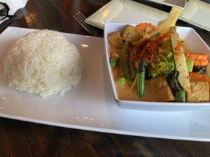 Red curry with tofu at Thai Thai in Lakewood