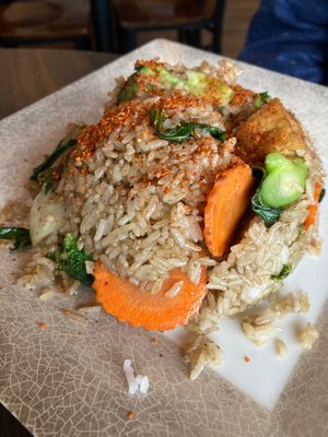 Fried rice with tofu  at Thai Thai in Lakewood