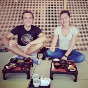 how delicious vegan lunch  at Shanti Yoga Vegan Cafe in Hiroshima