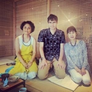 friendship at Shanti Yoga Vegan Cafe in Hiroshima