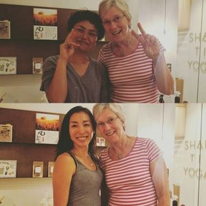 friendship at Shanti Yoga Vegan Cafe in Hiroshima