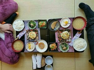 Our lunch sets today! at Shanti Yoga Vegan Cafe in Hiroshima