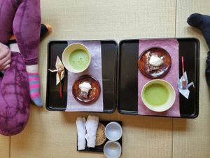 Dessert! at Shanti Yoga Vegan Cafe in Hiroshima