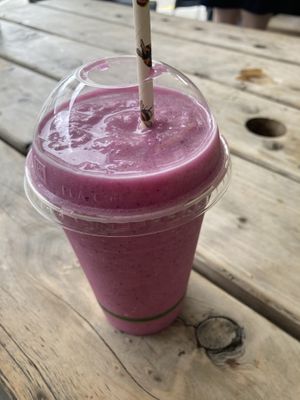 Pitaya smoothie  at Sol Natural Foods in Darra