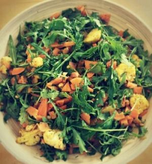 salad at Sol Natural Foods in Darra