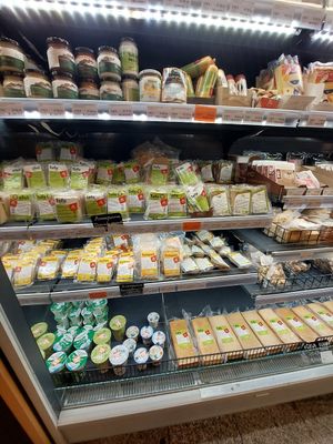 Tofu variety at bio&bio - Oktogon in Zagreb