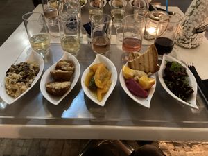 Tapas vegane  at Land of Freedom in Fuerteventura