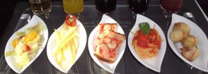 Land of Freedom restaurant - tapas bar: Childern's tray at Land of Freedom in Fuerteventura