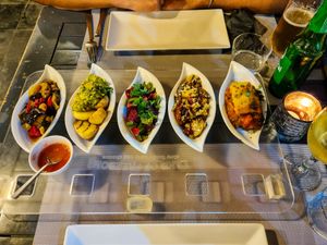 Vegan and gluten-free tapas at Land of Freedom in Fuerteventura