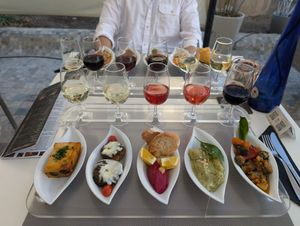 Vegetarian 5 plate meal. Absolutely delicious at Land of Freedom in Fuerteventura