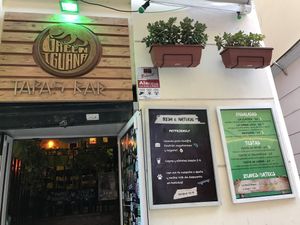 Outside  at Green Iguana Bar in Malaga