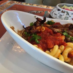 kushari  at Chef Samir Shaltout in Greensboro