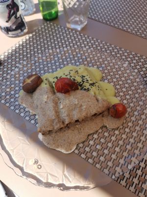 Cannelloni vegani at Me Gusta in Mallorca
