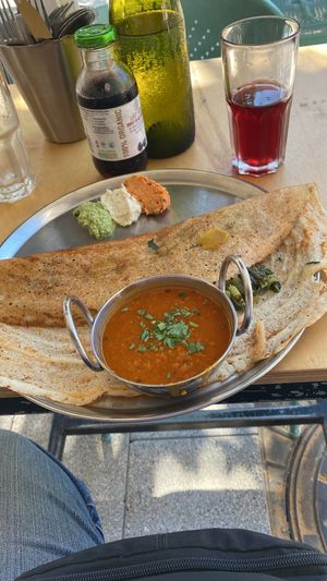 Great lunch!!!  at Dosa Bar in Tel Aviv