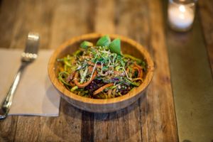 Kale Pesto Buddha Bowl at EVE in Encinitas