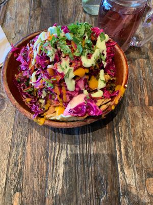 Chilaquiles Deluxe at EVE in Encinitas