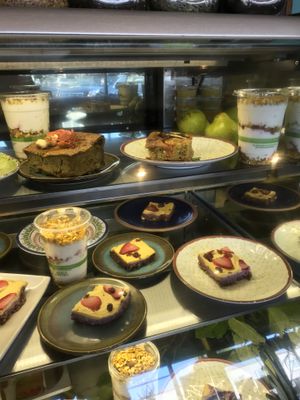 Cheesecakes, quiche, parfaits at EVE in Encinitas