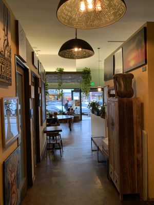 Inside at EVE in Encinitas