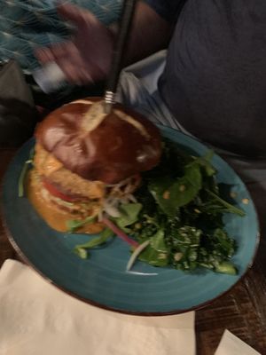 Burgers were very solid and good size  at EVE in Encinitas