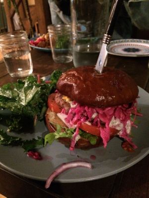 Bam bam burger at EVE in Encinitas