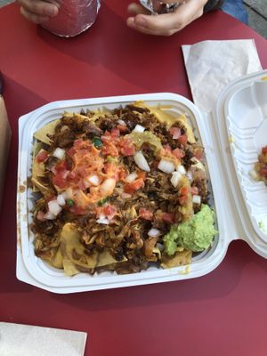 Nachos   at Taqueria La Venganza in Oakland