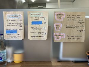 Secret brunch menu, 2024-06-16  at Taqueria La Venganza in Oakland