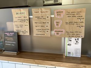 Sunday brunch menu on 2024-06-23  at Taqueria La Venganza in Oakland