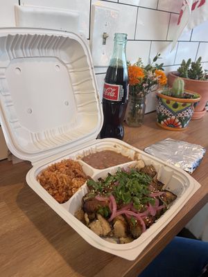 Mole special  at Taqueria La Venganza in Oakland