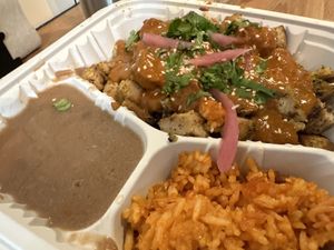 Mole Plate  at Taqueria La Venganza in Oakland