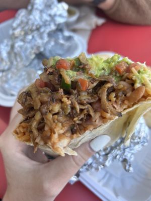   at Taqueria La Venganza in Oakland