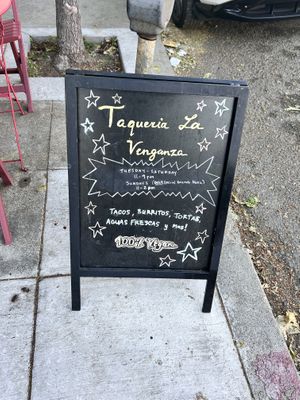   at Taqueria La Venganza in Oakland