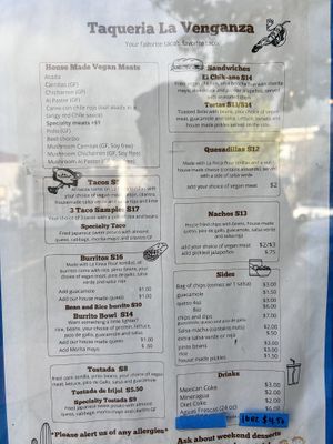   at Taqueria La Venganza in Oakland