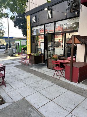   at Taqueria La Venganza in Oakland