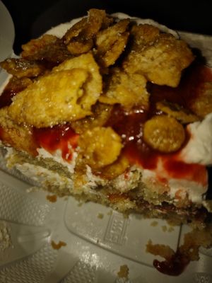 Breakfast cake at Taqueria La Venganza in Oakland