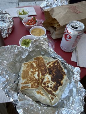   at Taqueria La Venganza in Oakland