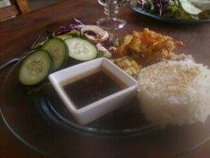 platillo at YoVegetariano in Saltillo