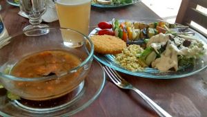 platillo 3 at YoVegetariano in Saltillo