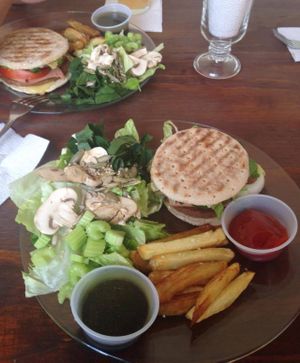 platillo 6 at YoVegetariano in Saltillo