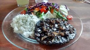 Food at YoVegetariano in Saltillo