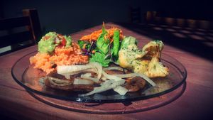 Bistec Vegetariano at YoVegetariano in Saltillo