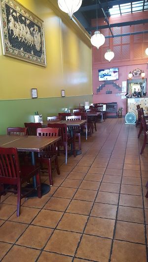 Lots of seating at Chabaa Thai Cuisine in San Francisco