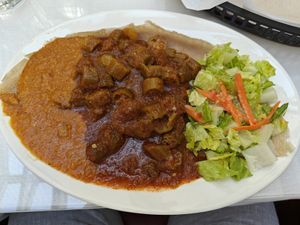 okra at New Eritrea in San Francisco