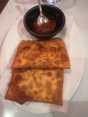 Sambusa   at New Eritrea in San Francisco