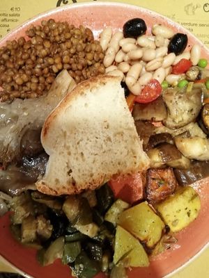 Buffet at Orto in Rome