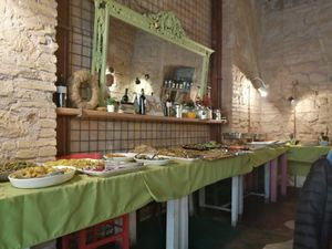 Buffet at Orto in Rome