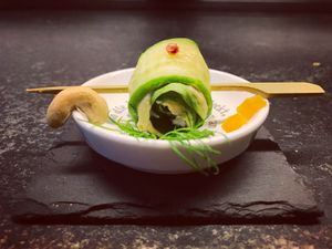 Greeting from the Feegan-Kitchen. at Feegan Catering in Hamburg