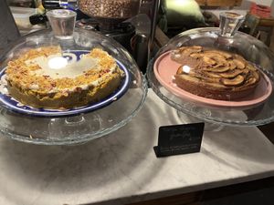 Desserts  at Carduccio in Florence