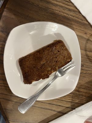 Enriched banana bread  at Carduccio in Florence
